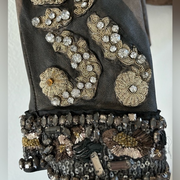 Da Rold Le Cuir Perdu Leather Jacket Embellished Details Handmade In Italy - Picture 8 of 16